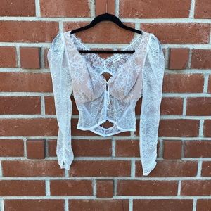 For Love & Lemons Cropped Top